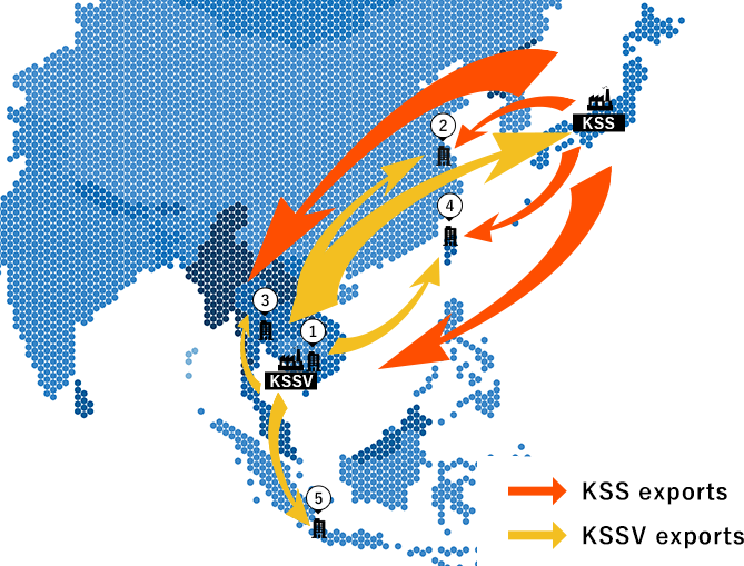 Our Asian network